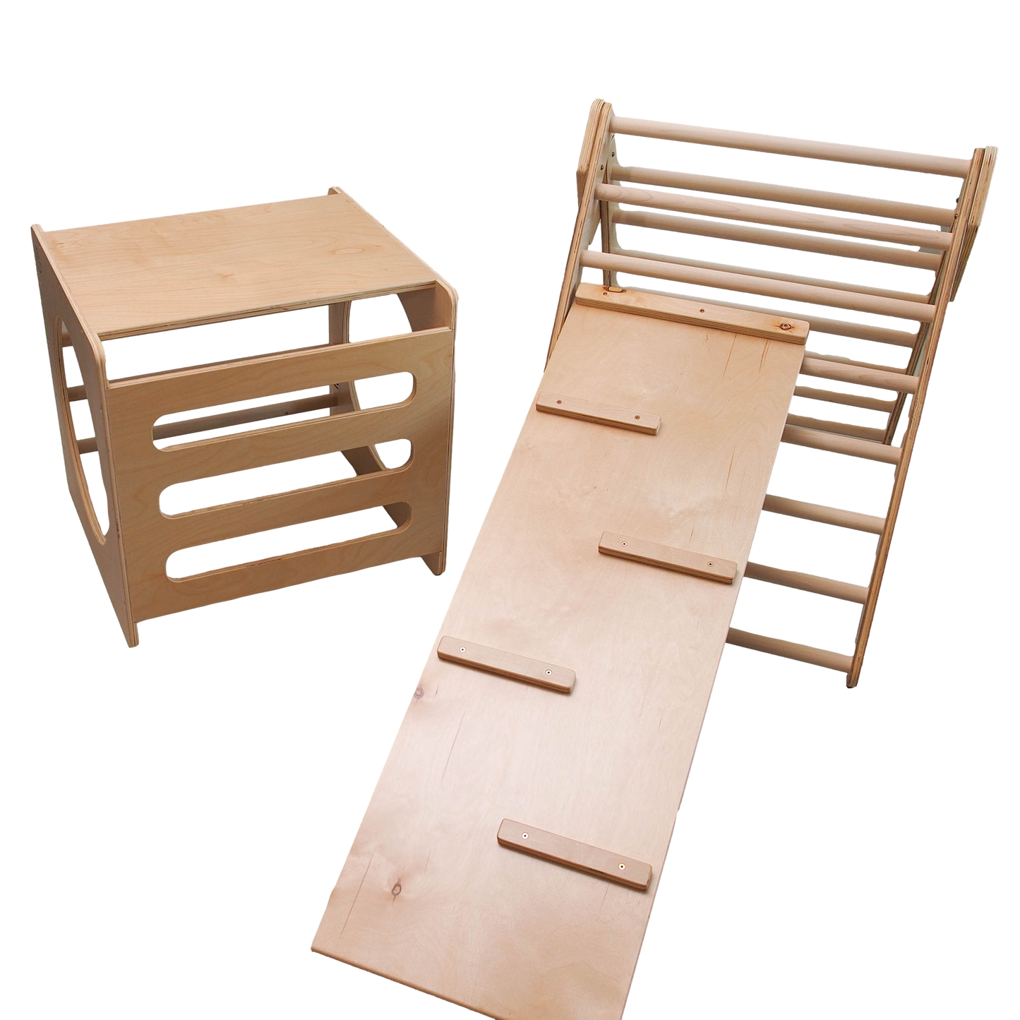 Pikler Bundle 1 (Triangle/Ramp/Cube)