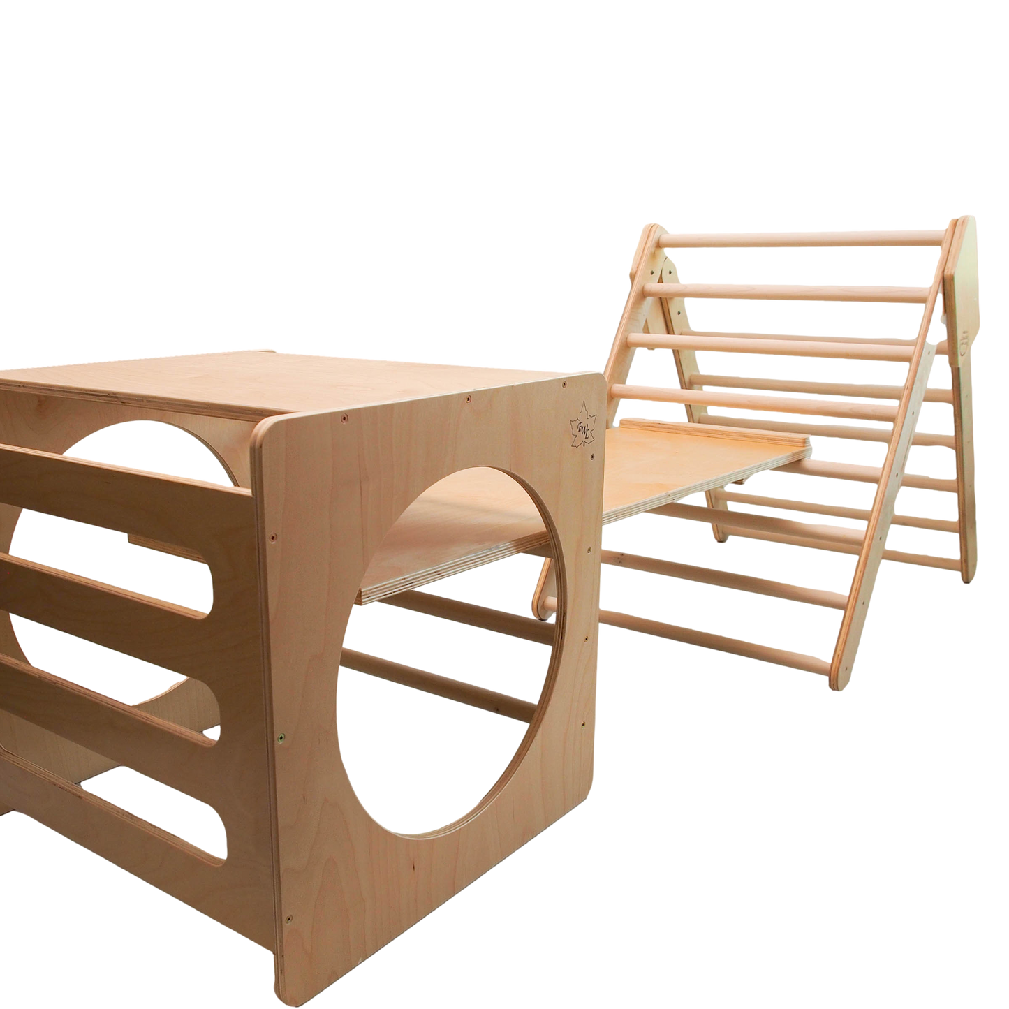 Pikler Bundle 1 (Triangle/Ramp/Cube)