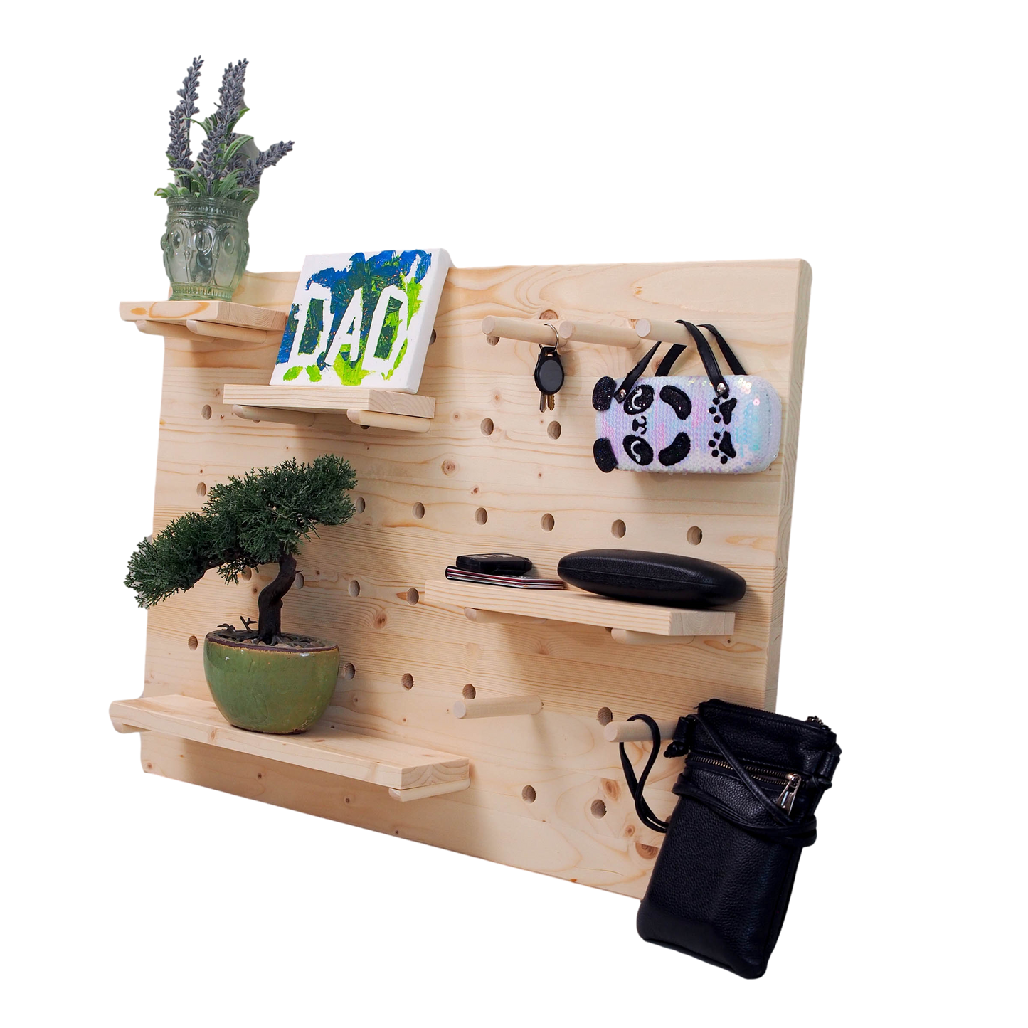 Pegboard Shelf