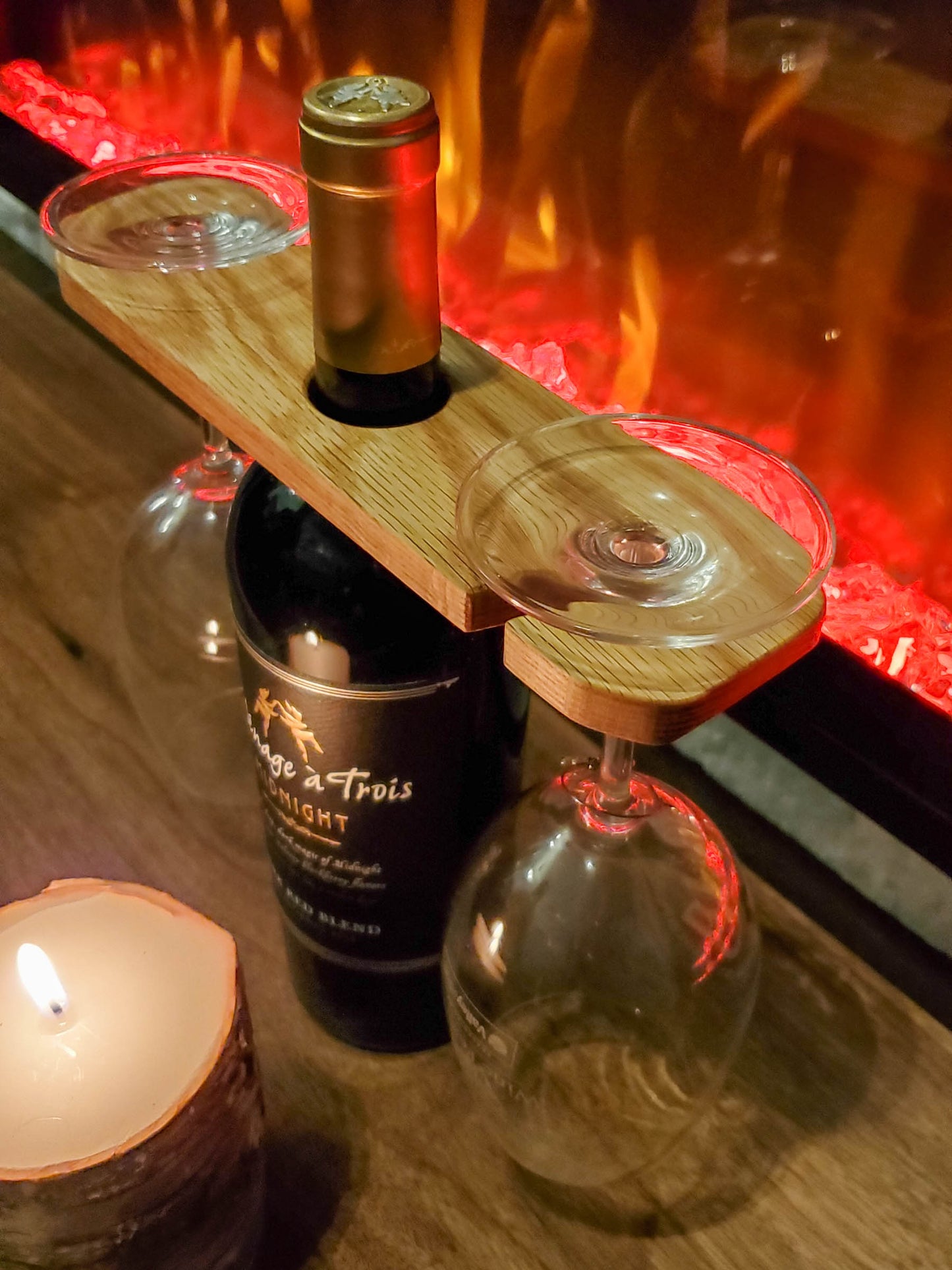 Wine Caddy / Glass Holder