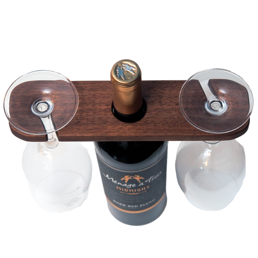 Wine Caddy / Glass Holder