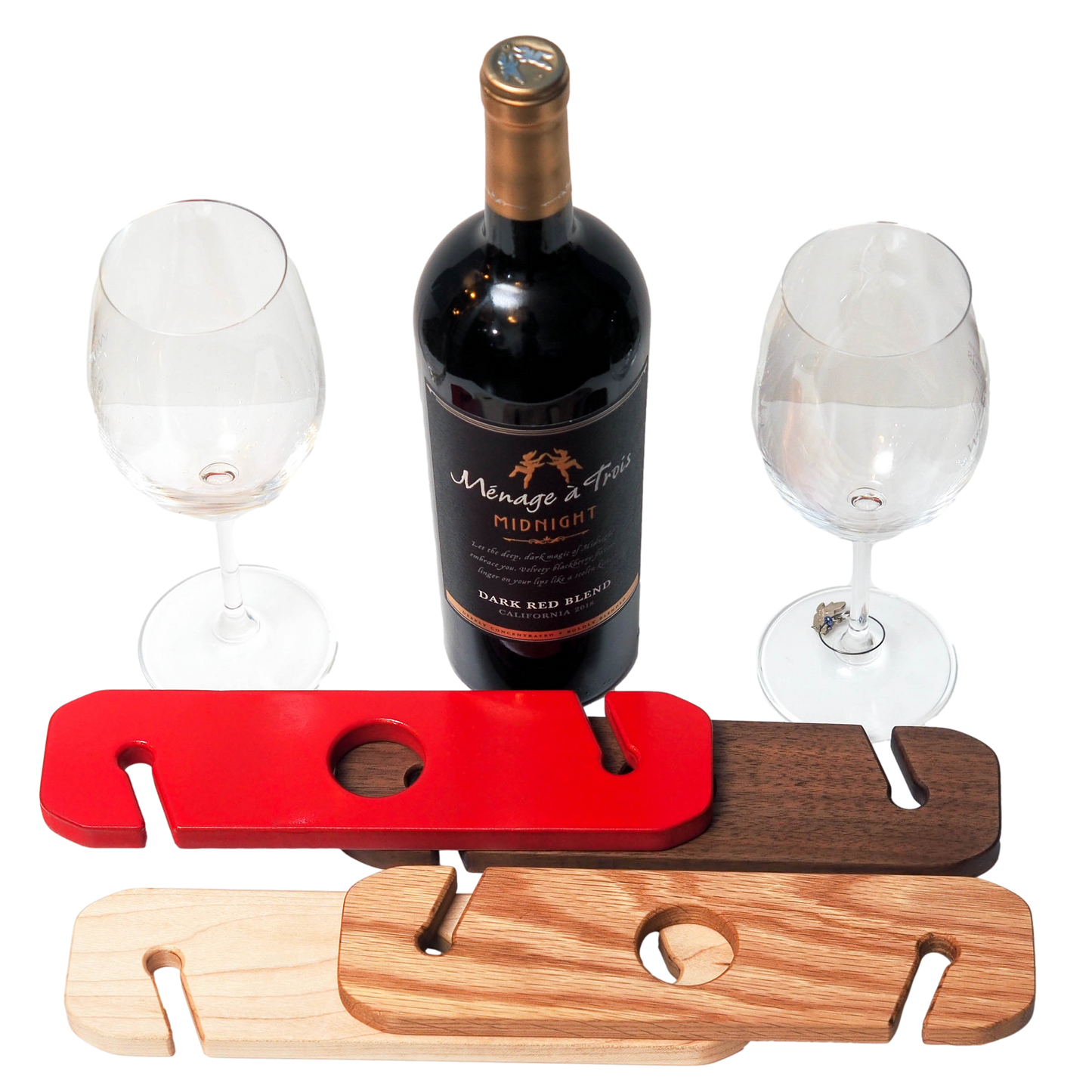 Wine Caddy / Glass Holder