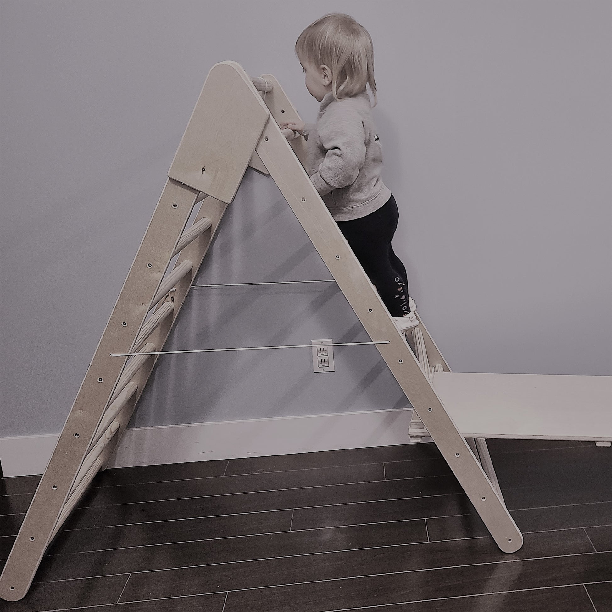 Pikler Triangle / Climbing Triangle – Family Woodworking Langley