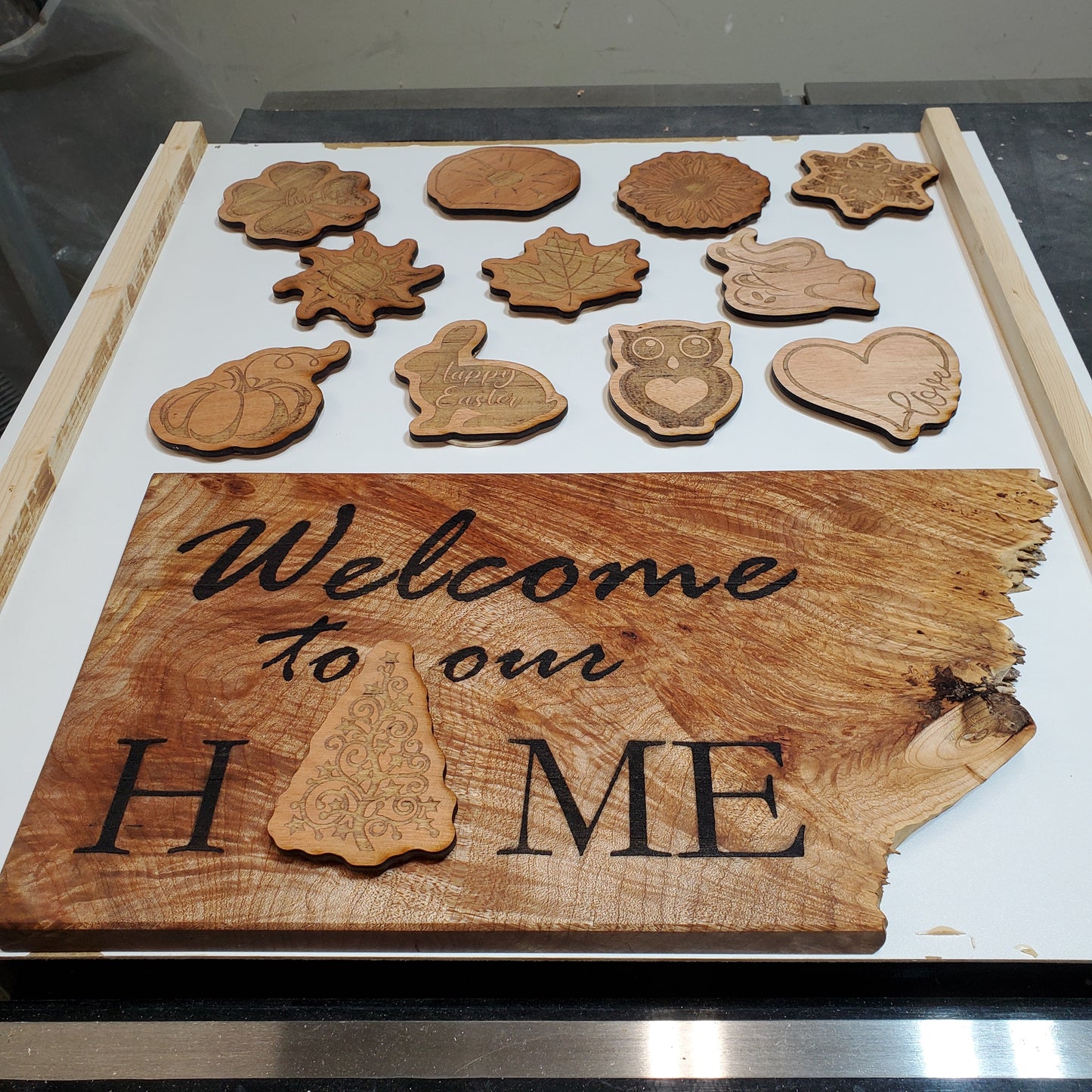 Welcome to our Home Sign
